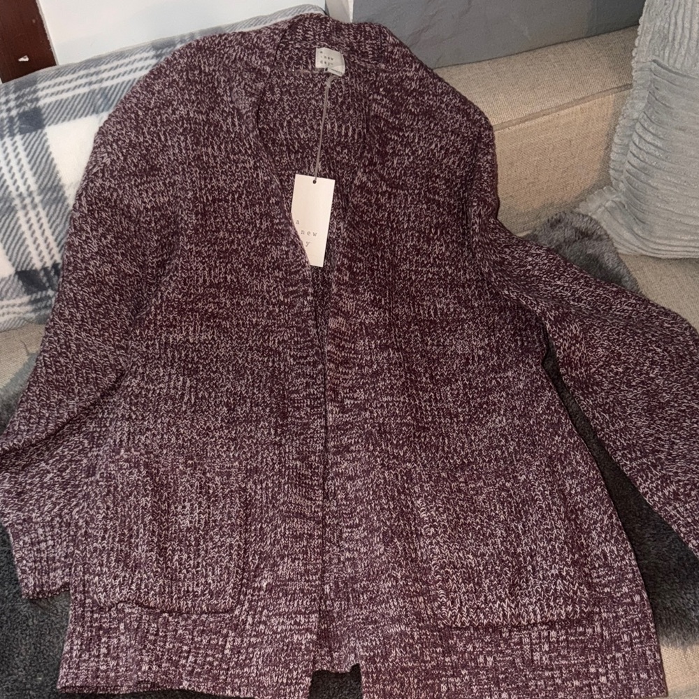 a new day Women's purple sweater